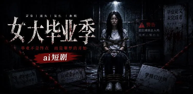 女大學生畢業季EP-1 宿舍最後夜晚 ai短劇 畢業情慾故事 大學生曖昧纏綿