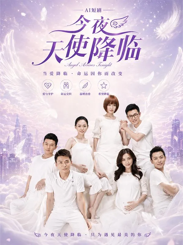AI魔改電視劇 今夜天使降臨 都市極品女神極致拉扯 現代愛恨糾纏深夜看淪陷
